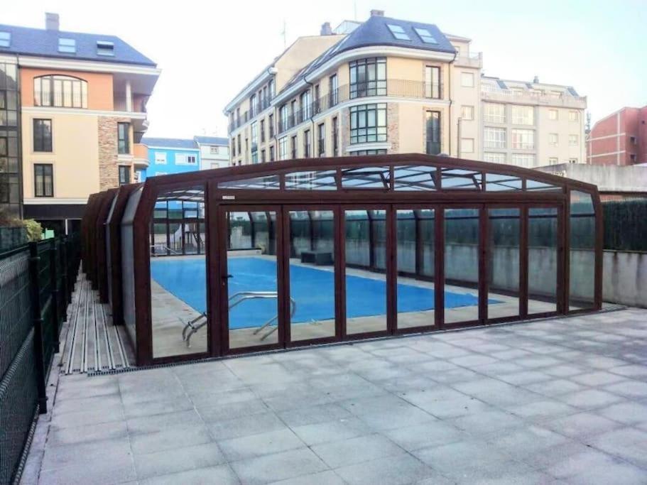 Apartmán Duplex Con Piscina Y Terraza Playa A Rapadoira Foz Exteriér fotografie
